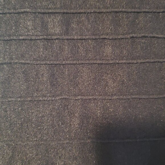 bebe black off shoulder bodycon mini dress - Picture 3 of 4